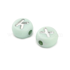 Непрозрачные акриловые бусины&nbsp;OACR-H046-02B