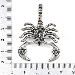 Pendente in lega stile tibetano&nbsp;AL-CBA2376-02AS