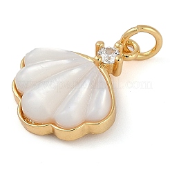 Латунные микро проложить кубического циркония подвески&nbsp;KK-U032-07G