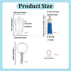 Брелок в форме миниатюрной чашки для питья своими руками&nbsp;DIY-FP0001-62