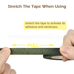 4 рулон самодельной резиновой железной ленты для цветоводства&nbsp;DIY-SP0006-11A