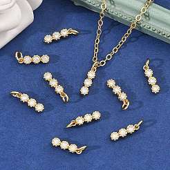 Ciondoli Shegrace in ottone con pavé di zirconi cubici&nbsp;XGRQ3P037-585G