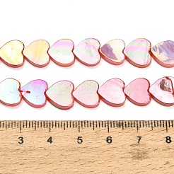 Natürlichen Süßwasser-Muschelperlen Stränge&nbsp;SH-CBA93AD-06C