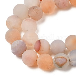 Натуральный красный агат бисер нитей&nbsp;G-A248-A03-01