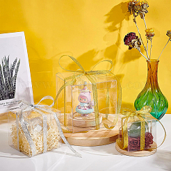 Прозрачная пластиковая ПВХ коробка подарочная упаковка CON-BC0006-13A