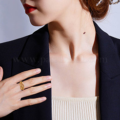 Регулируемые 925 серебряные кольца-ветки JR833B