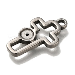 Подвеска из нержавеющей стали 304 со стразами STAS-H223-01AS-06