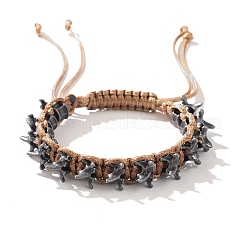 Geflochtene Perlenarmbänder aus Legierungsperlen&nbsp;WG69B67-02