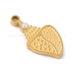 Подвески из нержавеющей стали 304 с эмалью&nbsp;STAS-U039-09G