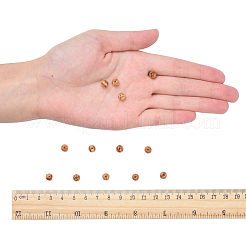 Оригинальный цвет натурального дерева бисер TB611Y-6mm-LF