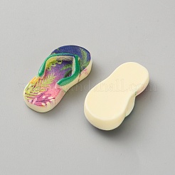 Cabochons en résine opaque&nbsp;RESI-WH0035-75A