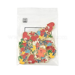 30шт 5 стиля подвески из сплава с эмалью&nbsp;ENAM-FS0004-30