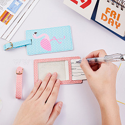 Бирки сумки из искусственной кожи&nbsp;AJEW-GF0001-71A