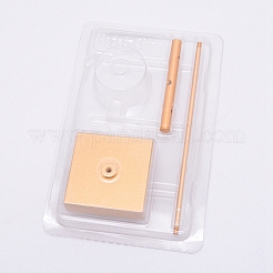 Стойки дисплея серьги сплава&nbsp;LS-EDIS-WH0007-06B