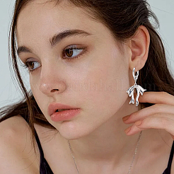 24 pièce de 2 styles de boucles d'oreilles créoles en acier inoxydable 304&nbsp;FIND-SC0017-16A