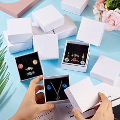 Подарочные коробки для хранения из фактурного картона с ромбами&nbsp;CON-TAC0010-03B-01