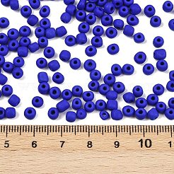 Матовое непрозрачное стекло бисер SEED-R029-4mm-A09