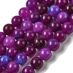 Натуральные нити из сугилитовых бусин G-S369-004C-B01