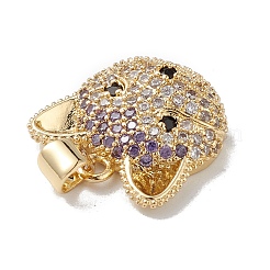 Латунные микро проложить кубического циркония подвески&nbsp;KK-M240-03