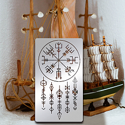 Трафареты для штампов из нержавеющей стали DIY-WH0242-207