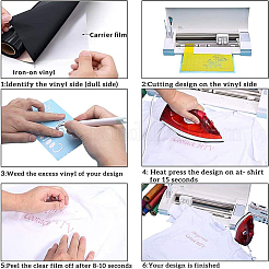 Виниловые листы теплопередачи&nbsp;DIY-WH0148-85B