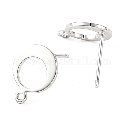 Accessoires de boucles d'oreilles en laiton shegrace&nbsp;XGRQ64370-853P