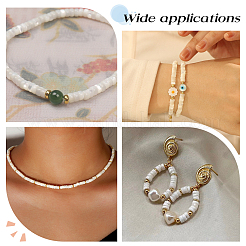 2 нитка натуральных пресноводных ракушек&nbsp;SHEL-HY0001-13