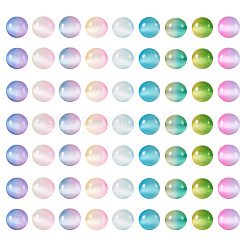 135 шт. 9-х цветные бусины кошачий глаз G-TA0002-48