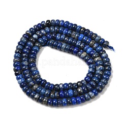 Нитки бусины из натурального ляписа-лазури G-K343-C51-01