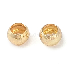 Зажимные бусины из латуни KK-N254-42B-G