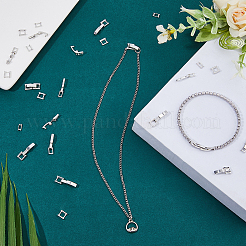 24 комплект из 3-х видов экологически чистых латунных застежек для часовых ремешков KK-FH0007-27