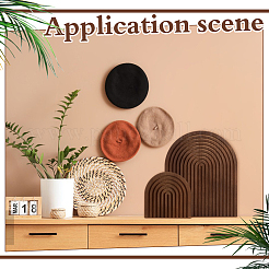 2 шт. арочных деревянных скульптурных украшений&nbsp;DJEW-WH0053-48