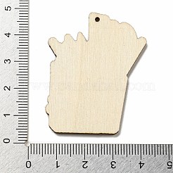 Дерева кулон WOOD-H107-04-15