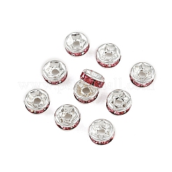 Messing Klasse A Strass Zwischenperlen&nbsp;RB-A014-Z6mm-23S