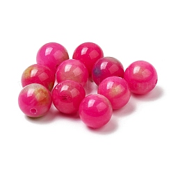 100 шт. Натуральные белые нефритовые бусины DIY-SZ0004-58K