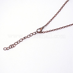 Латунные естественная смешанная камень подвеска колье&nbsp;NJEW-WH0011-03