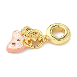 Латунные эмалированные европейские подвески с подвесками KK-I355-22G-02