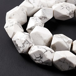 Fili di perline howlite naturale&nbsp;G-L235A-14