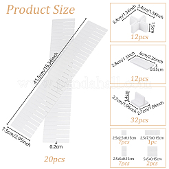 Регулируемый органайзер для ящиков с фиксированной пряжкой DIY-WH0530-75