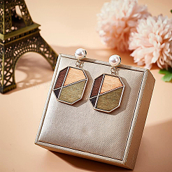 12 шт. латунная купольная/полукруглая фурнитура для сережек-гвоздиков KK-BC0008-82