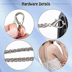 3шт. 3-х стильный железный цепной ремень для сумки FIND-WR0002-72