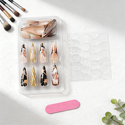 1 sachet de faux ongles à coller en plastique ABS&nbsp;MRMJ-CP0001-61