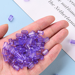 Прозрачные акриловые бусины&nbsp;TACR-S154-27B-47