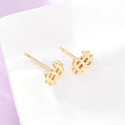 Aretes de latón&nbsp;EJEW-P346-01D-G