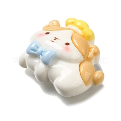 Кабошоны из непрозрачной смолы в форме кошки&nbsp;RESI-S10-02A