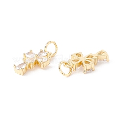 Покрытие стойки латунь микропаве прозрачные кубические циркониевые подвески&nbsp;LS-ZIRC-I057-19G