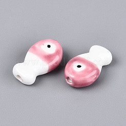 Cuentas de cerámica de porcelana hechas a mano&nbsp;PORC-T134-26D