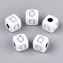 Непрозрачные акриловые бусины&nbsp;SACR-T035-03O