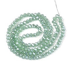 Гальванические стекляныне бусины&nbsp;EGLA-J025-F08