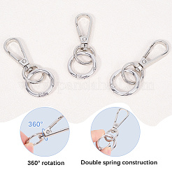 Поворотные застежки из каплевидного сплава PURS-SP0001-02P